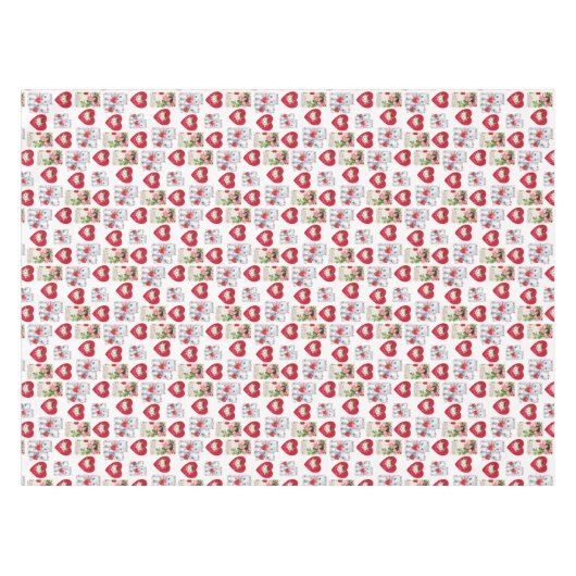 バレンタインデータブレクロス テーブルクロス (正面(横))