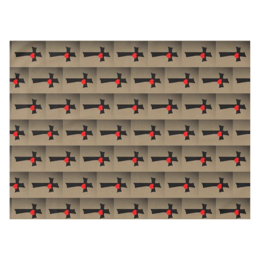 バレンタインデータブレクロス テーブルクロス (正面(横))