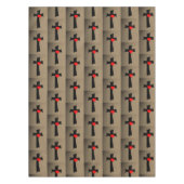 バレンタインデータブレクロス テーブルクロス (正面)