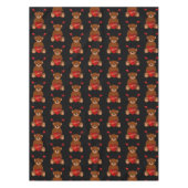 バレンタインデータブレクロス テーブルクロス (正面)