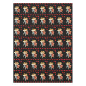 バレンタインデータブレクロス テーブルクロス (正面)