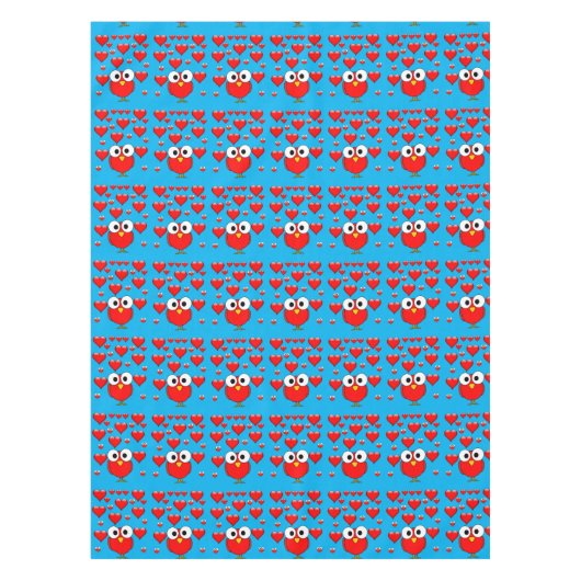 バレンタインデータブレクロス テーブルクロス (正面)