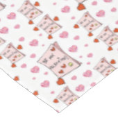 バレンタインデータブレクロス テーブルクロス (アングル)