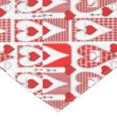 バレンタインデータブレクロス テーブルクロス (アングル)