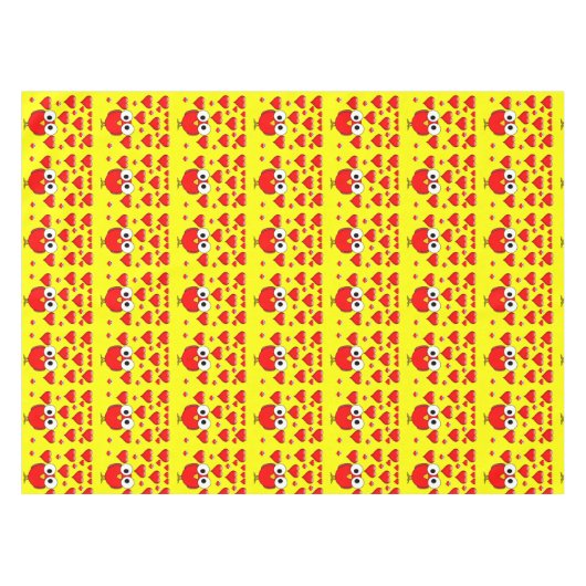 バレンタインデータブレクロス テーブルクロス (正面(横))