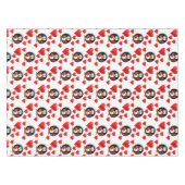 バレンタインデータブレクロス テーブルクロス (正面(横))