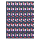 バレンタインデータブレクロス テーブルクロス (正面)