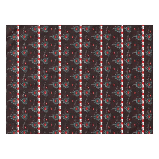 バレンタインデータブレクロス テーブルクロス (正面(横))