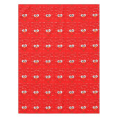 バレンタインデータブレクロス テーブルクロス (正面)