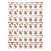 バレンタインデータブレクロス テーブルクロス (正面)