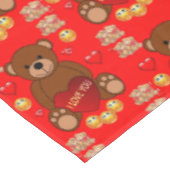 バレンタインデータブレクロス テーブルクロス (アングル)