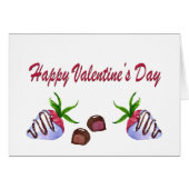 バレンタインデーチョコレートで覆われたイチゴ (正面横)