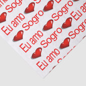 バレンタインデーティッシュペーパーラブソグロ赤いハート 薄葉紙 (詳細)