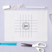 バレンタインデーティッシュペーパーラブ 薄葉紙 (クラフト)