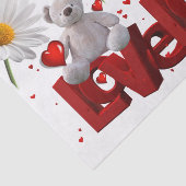 バレンタインデーティッシュペーパー 薄葉紙 (詳細)