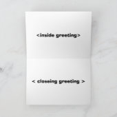 バレンタインデーテンプレート シーズンカード (内部)