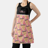 バレンタインデーテーマハートピザパターンエプロン エプロン (インサイチュ)