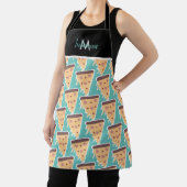 バレンタインデーテーマハートピザパターンエプロン エプロン (インサイチュ)