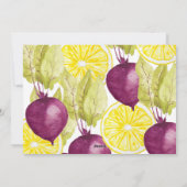 バレンタインデーディナーパーティーウォーターカラーベットロット シーズンカード (裏面)