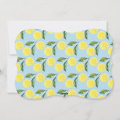 バレンタインデーディナーレモンパーティー水彩 シーズンカード (裏面)