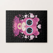 バレンタインデートテディベア ジグソーパズル (横)