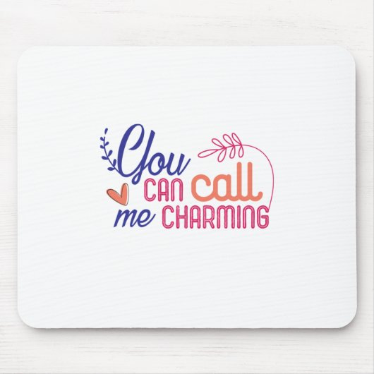 バレンタインデート呼び出す マウスパッド (正面)