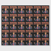 バレンタインデードナルドトランプはあなたを愛している ラッピングペーパー (フラット)