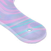 バレンタインデーハートと抽象芸術ピカラフルンク カッティングボード (角)