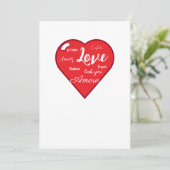 バレンタインデーハートカード シーズンカード (スタンド正面)