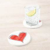 バレンタインデーハートコースター コースター (側面)