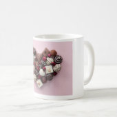 バレンタインデーハートシェイプチョコレートマグ コーヒーマグカップ (正面右)