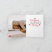 バレンタインデーハートテキサス州アルマジロ シーズンカード (内部)