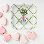 バレンタインデーハートトピアリー，グランミレアル ペーパープレート