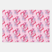 バレンタインデーハートパーソナライズ名蜂みね ラッピングペーパーシート (正面3)