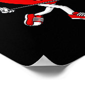 バレンタインデーハート保持ラクロススティックボーイズG ポスター (角)