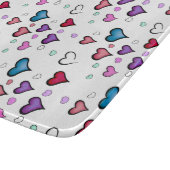 バレンタインデーハート切り取りボード カッティングボード (角)