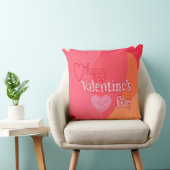 バレンタインデーハート枕 クッション (椅子)