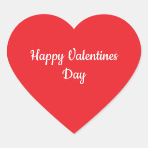 バレンタインデーハート赤カラフルRomatic 2025 ハートシール