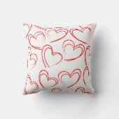 バレンタインデーハート クッション (裏面)