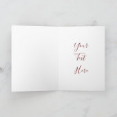 バレンタインデーハート シーズンカード (内部)