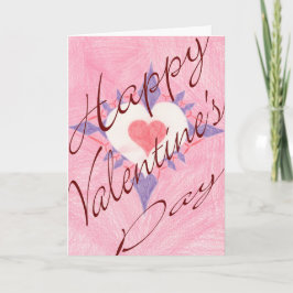 バレンタインデーハート シーズンカード