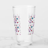 バレンタインデーハート タンブラーグラス (右)