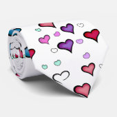 バレンタインデーハート ネクタイ (ロール)