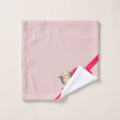 バレンタインデーハート バスタオルセット (ウォッシュタオル)