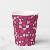 バレンタインデーハート 紙コップ (裏面)