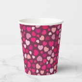 バレンタインデーハート 紙コップ (左)
