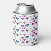 バレンタインデーハート 缶クーラー (缶裏面)