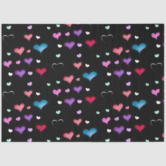 バレンタインデーハート 薄葉紙 (正面)