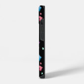 バレンタインデーハート iPhoneケース (左側面)