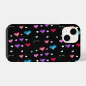 バレンタインデーハート iPhoneケース (裏面横)